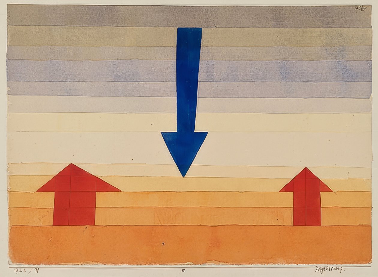 Selamlama. 1922 by Paul Klee