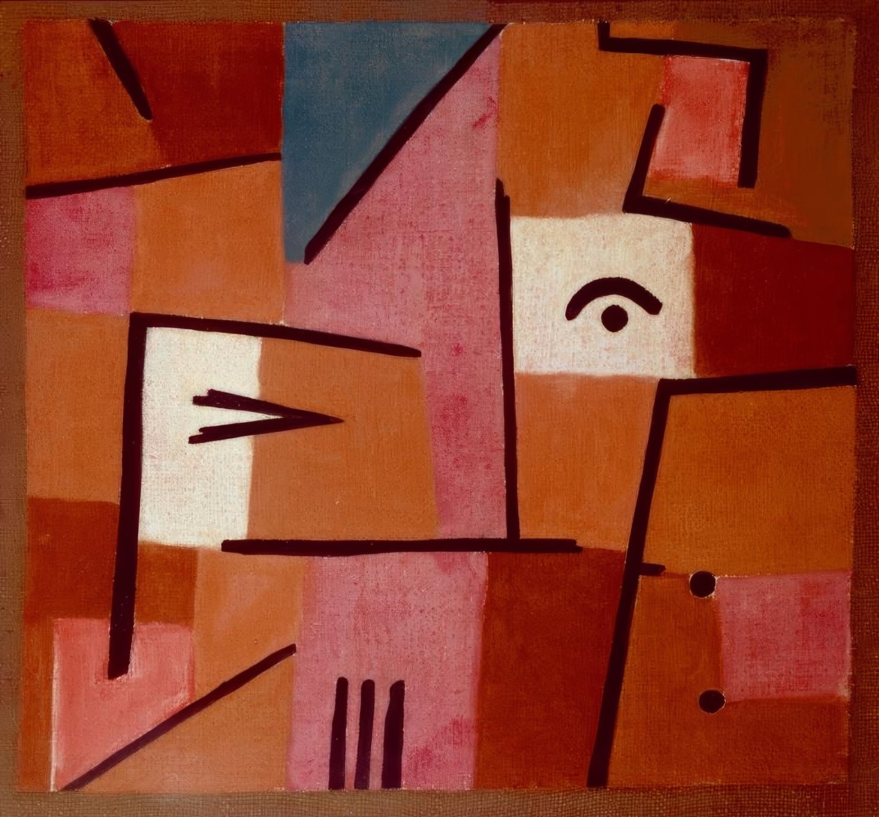 Kırmızıdan görünüm by Paul Klee