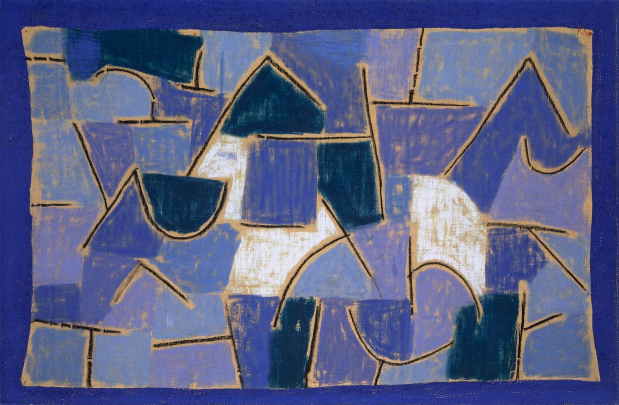 Mavi gece by Paul Klee