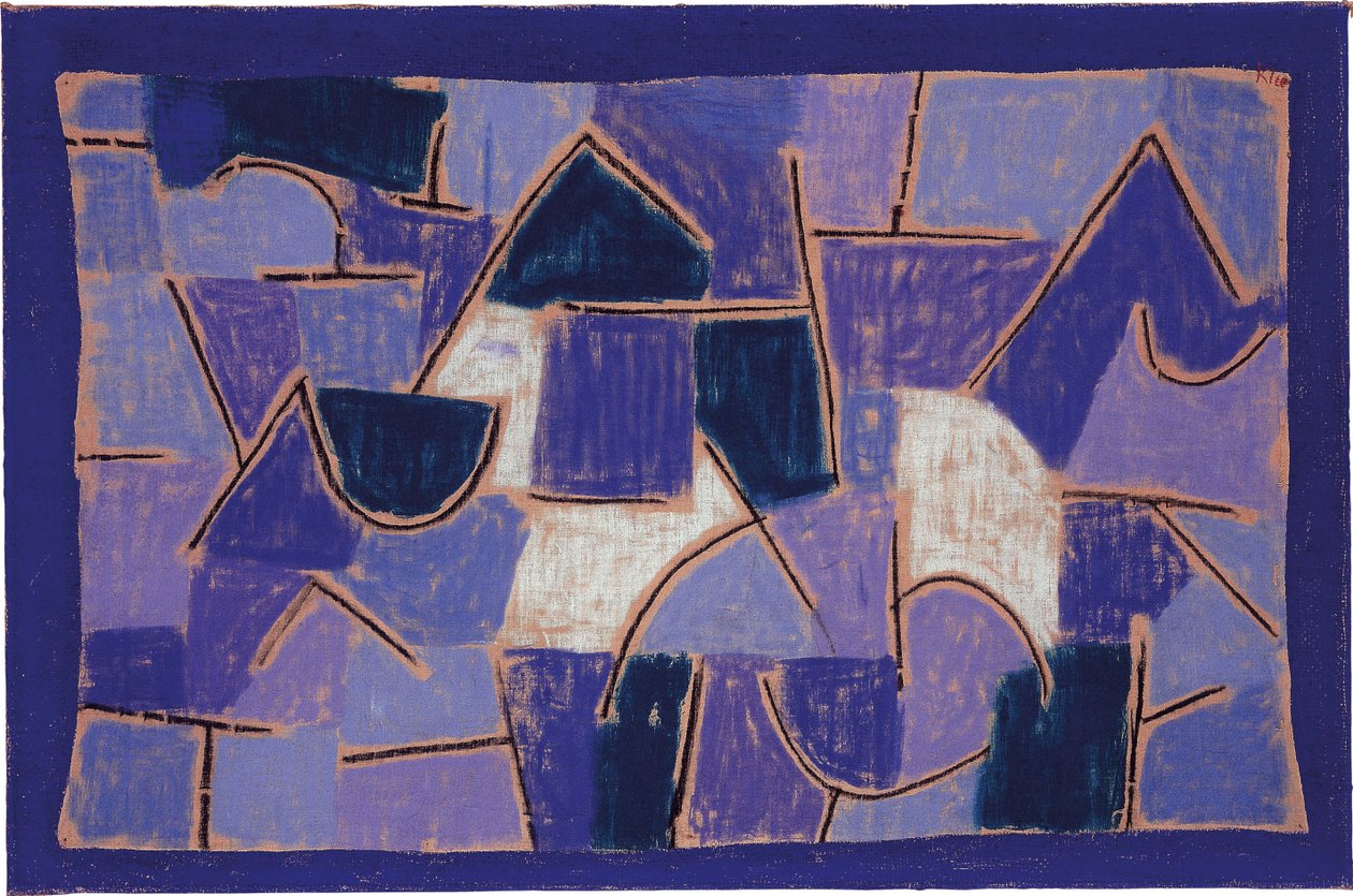 Mavi Gece, 1932. by Paul Klee