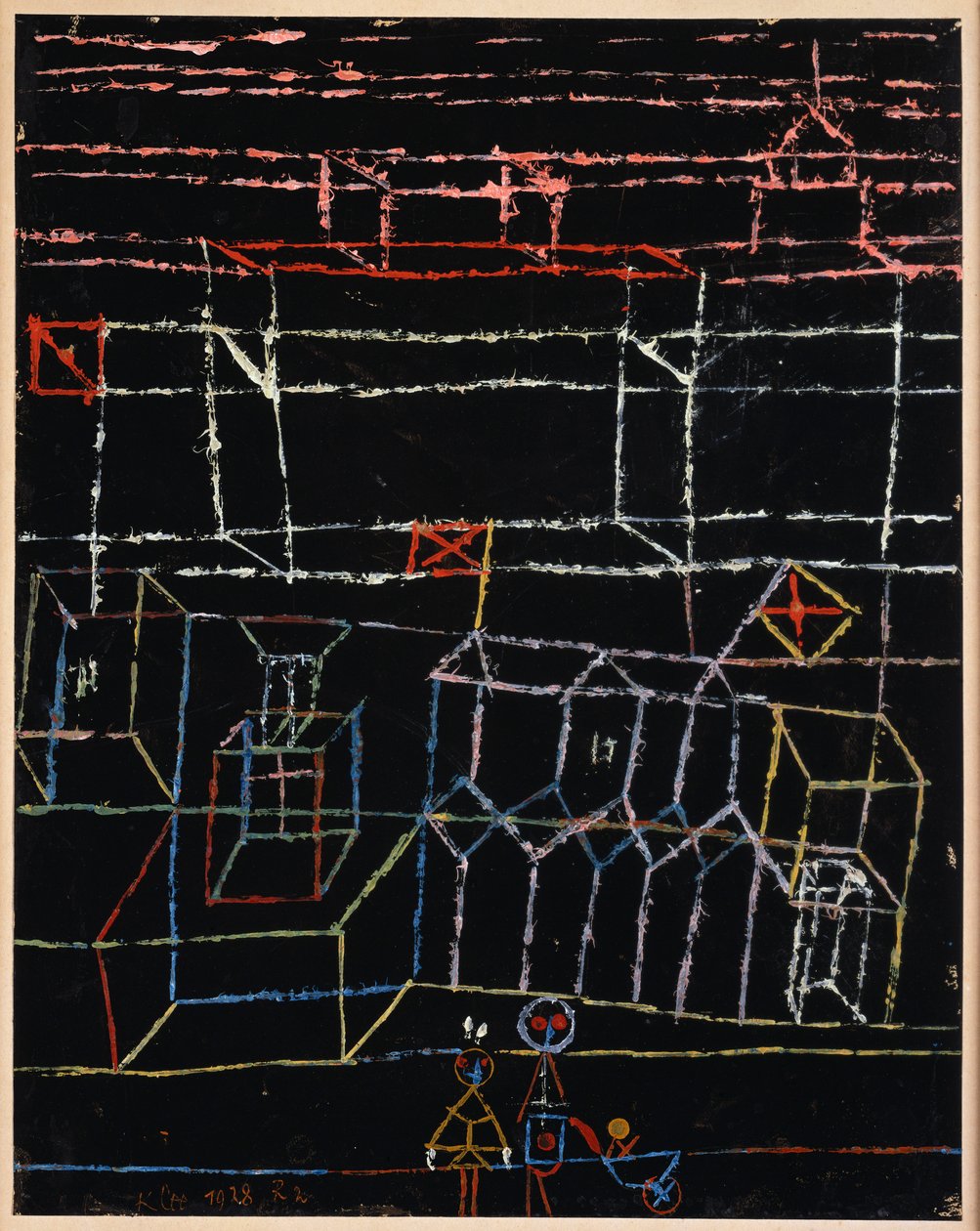 şehrin çocukları by Paul Klee