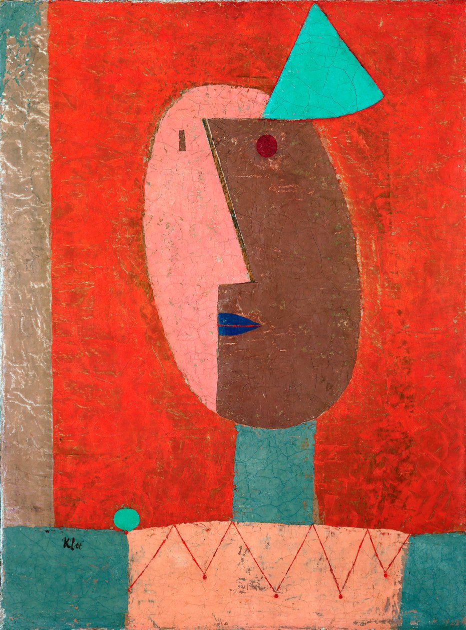 "Palyaço"1929 (tuval üzerine yağlıboya) by Paul Klee
