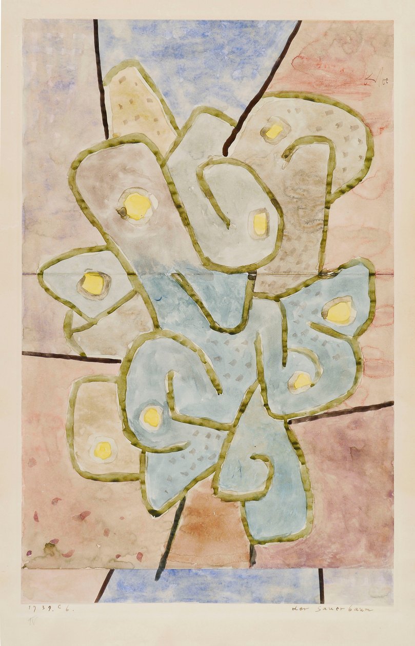 Ekşi ağaç Ekşi Ağaç, 1939. by Paul Klee