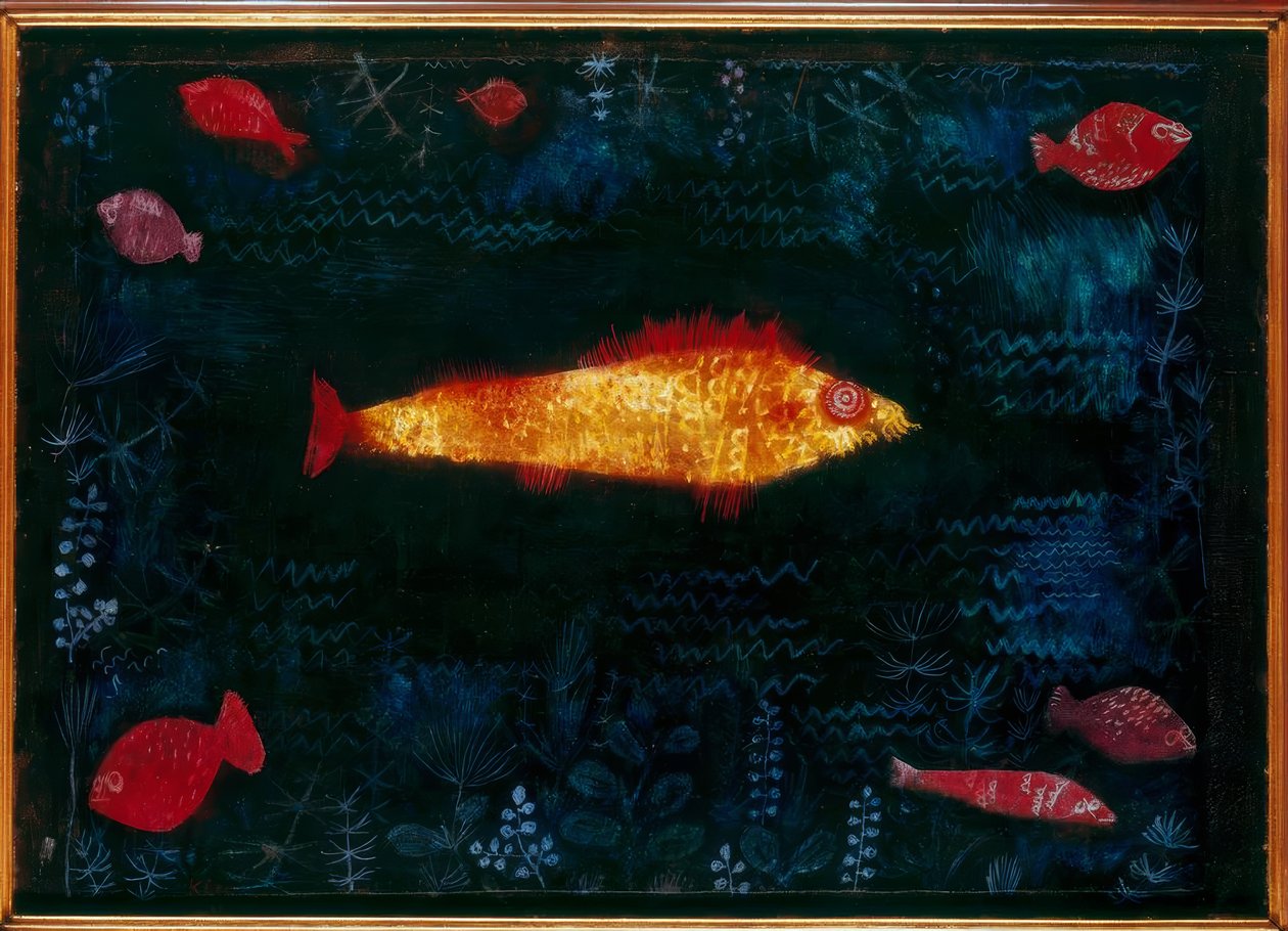 altın balık by Paul Klee