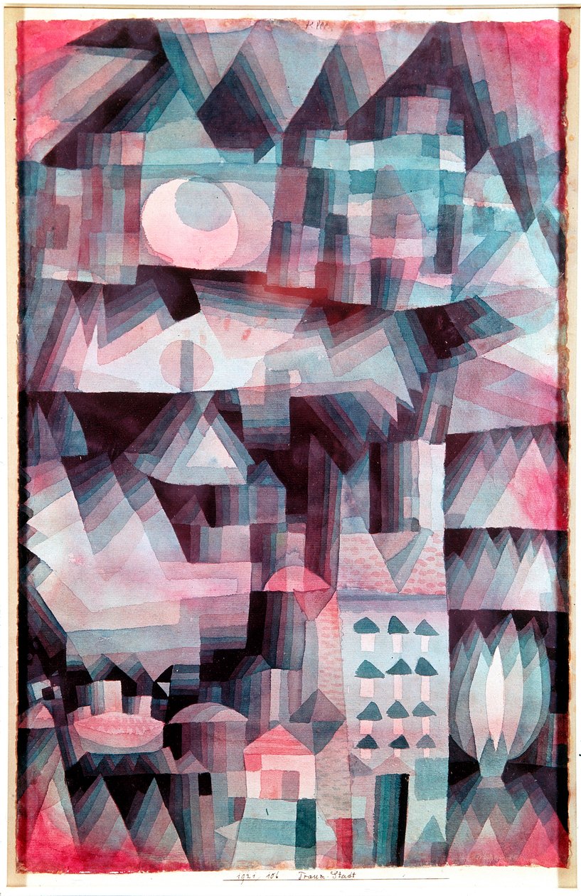 Rüya şehri by Paul Klee