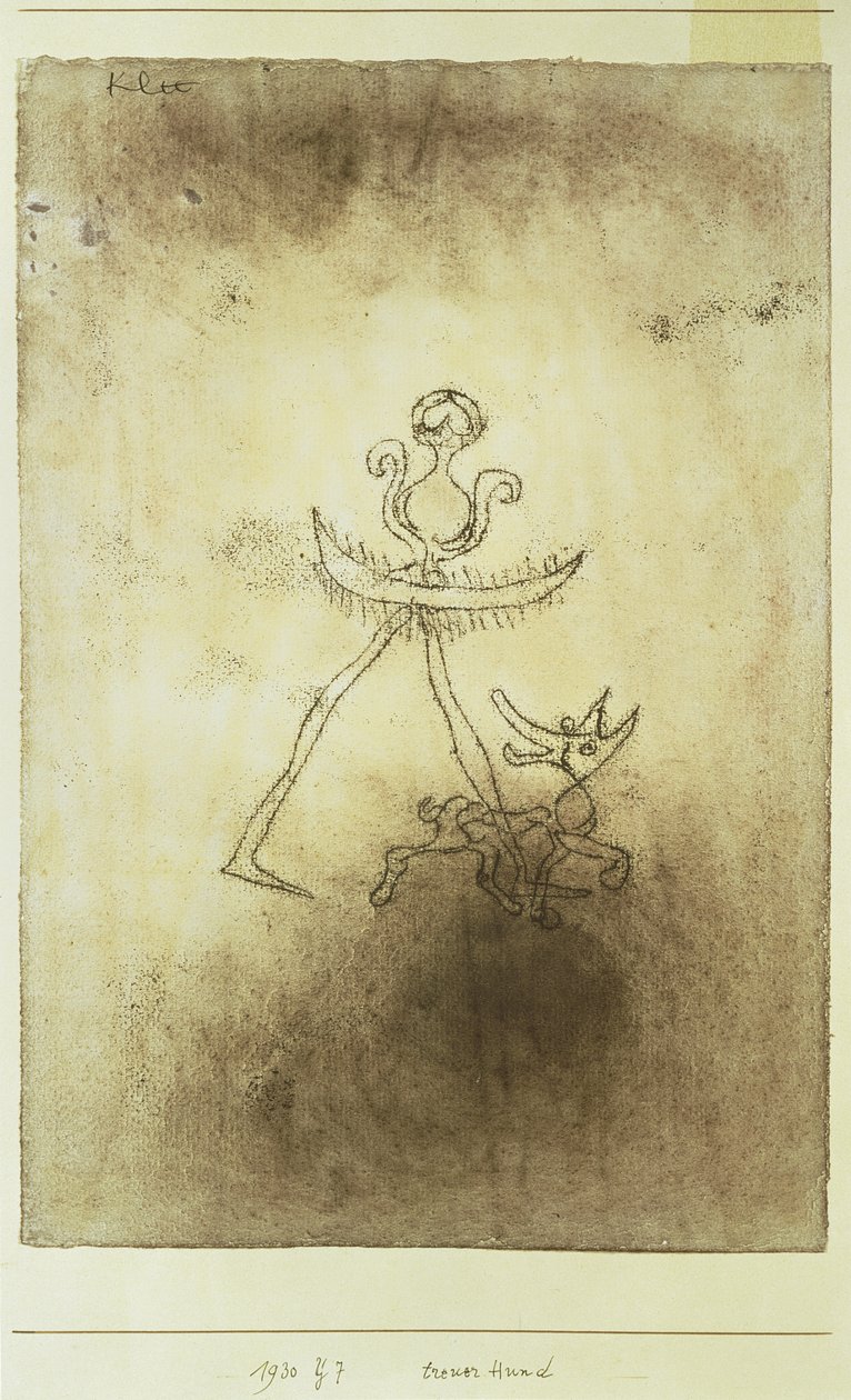 sadık köpek by Paul Klee