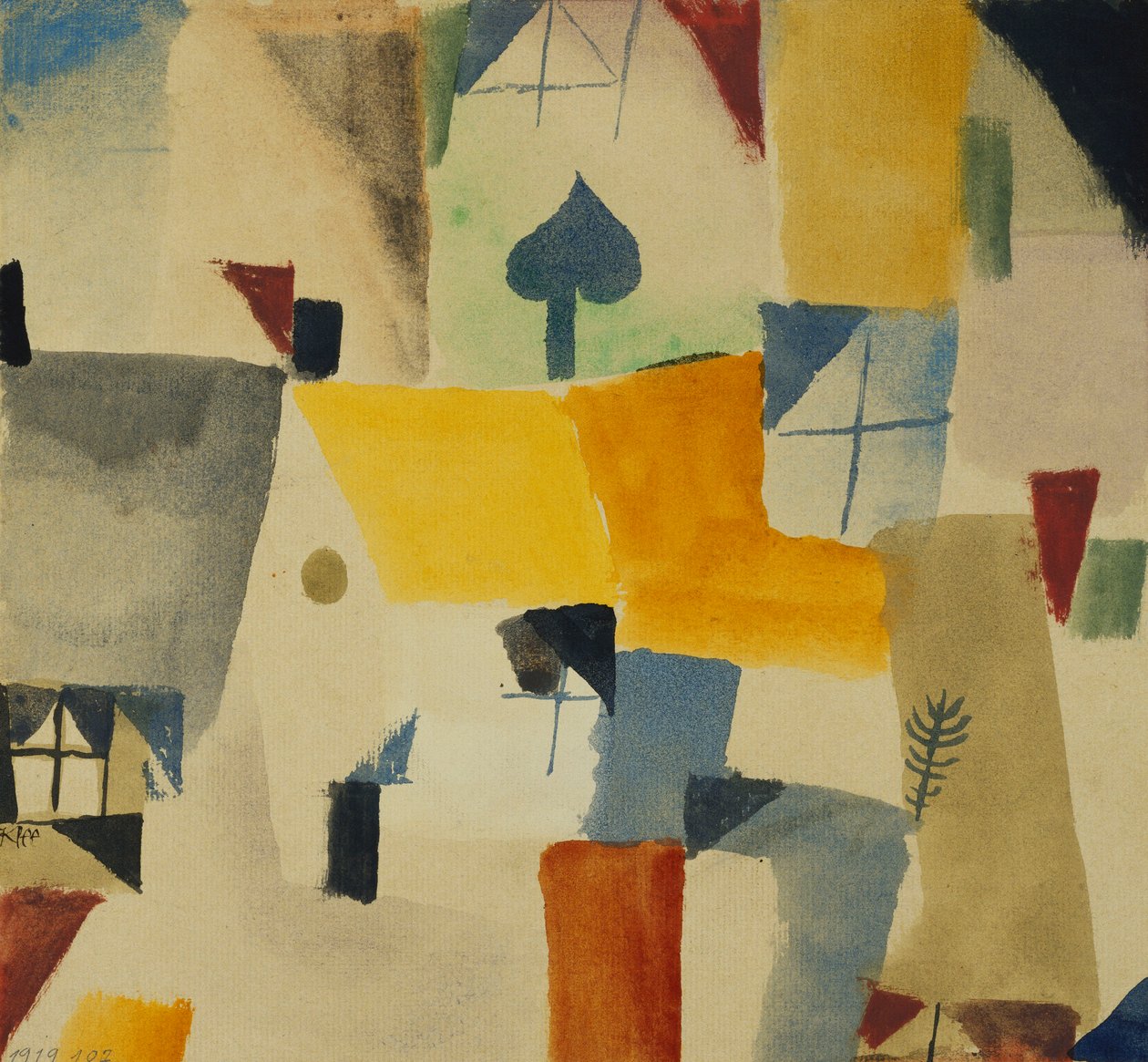 pencere by Paul Klee