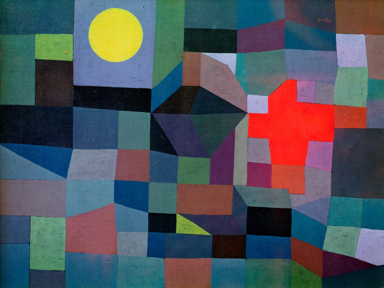Ateş, Dolunay by Paul Klee