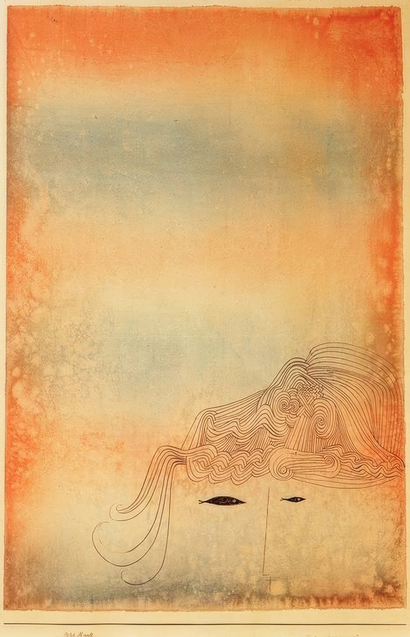 Balık - fizyonomik olarak by Paul Klee