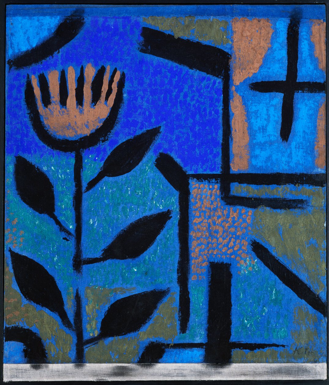 "Gece çiçeği" 1938 (resim) by Paul Klee