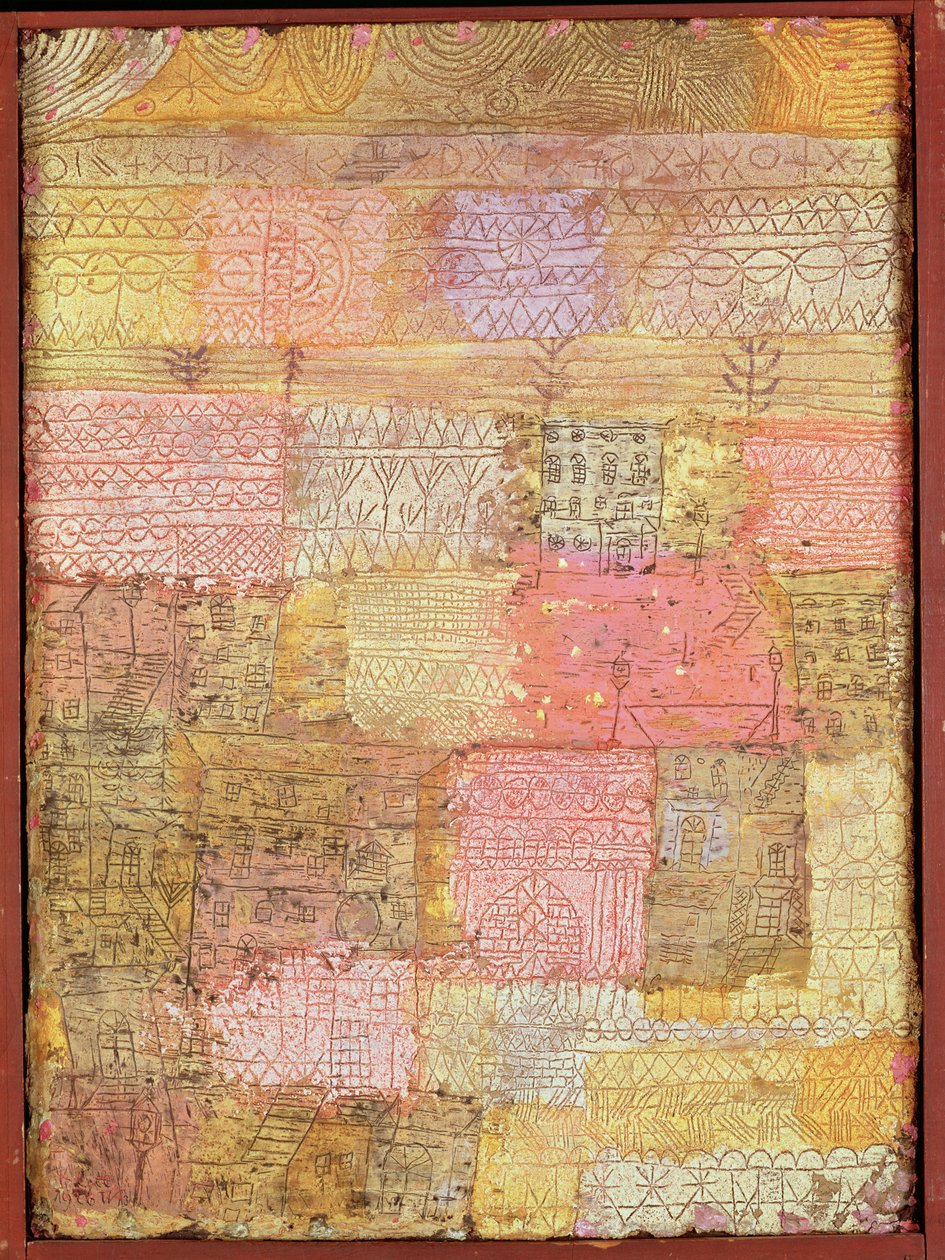 Floransa yerleşim bölgesi by Paul Klee