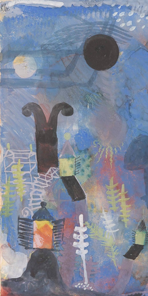 Bahçe, 1918. by Paul Klee