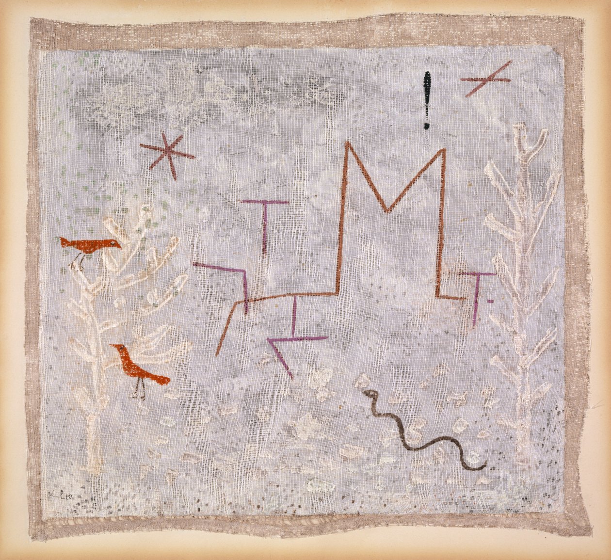 Bahçe Kapısı K by Paul Klee
