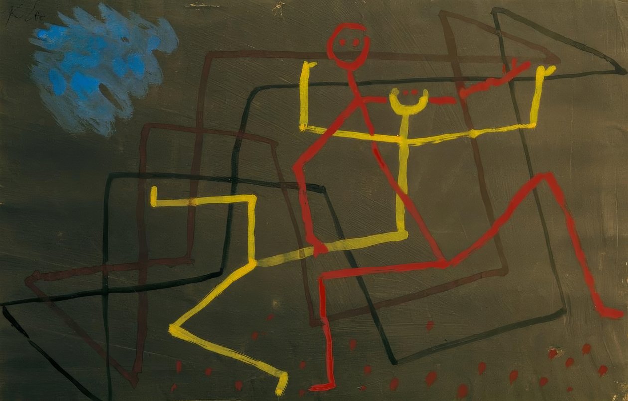 Sarı konu by Paul Klee