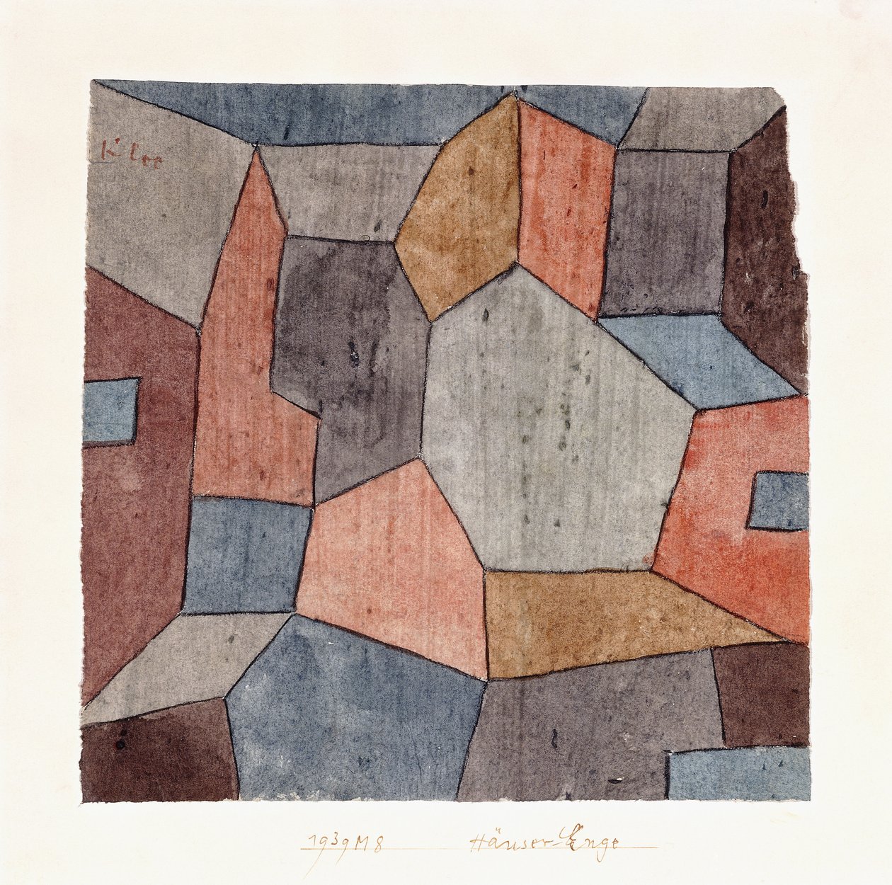 Hauser darlığı by Paul Klee