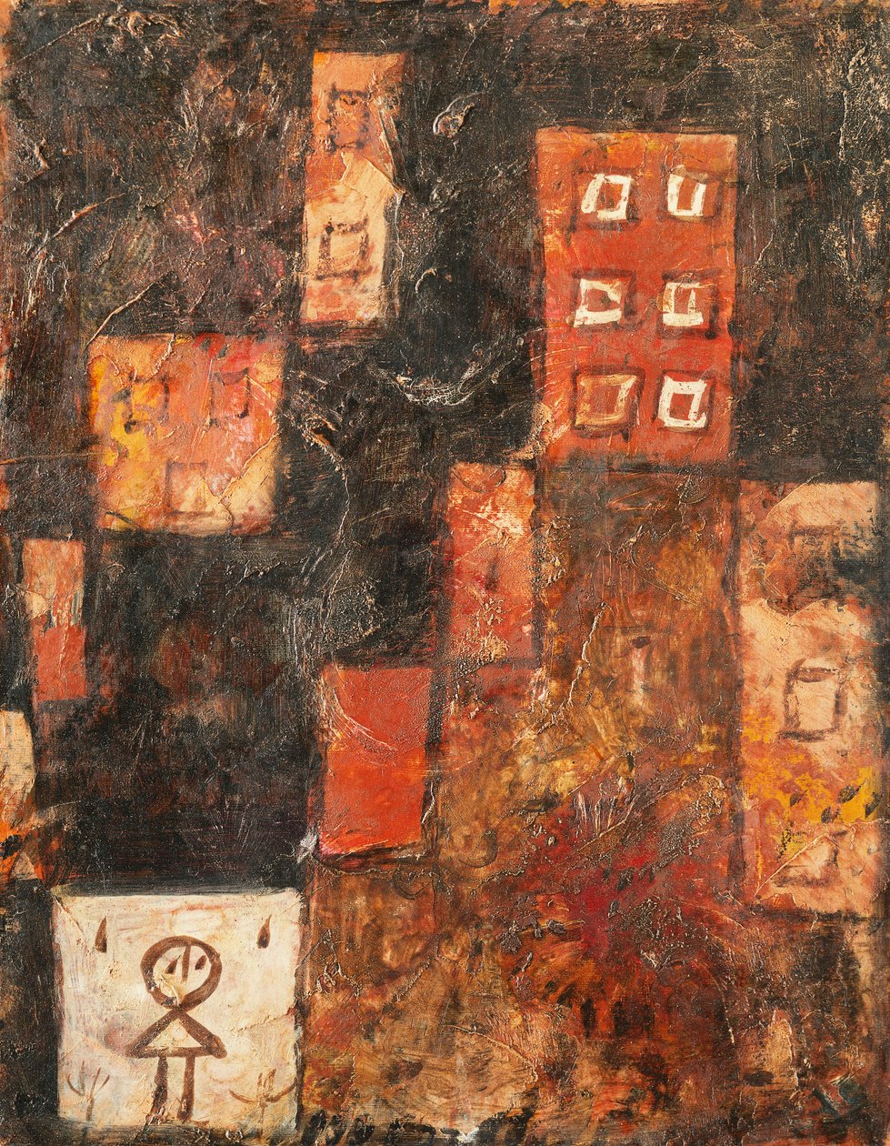Hausertreppe by Paul Klee