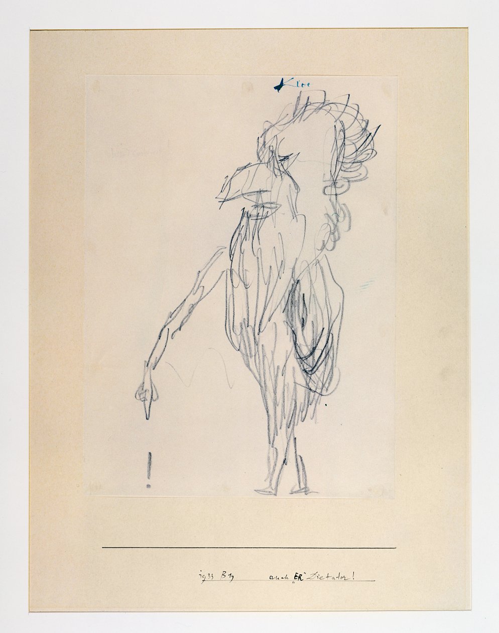 "O, Aynı Zamanda Bir Diktatör!" by Paul Klee