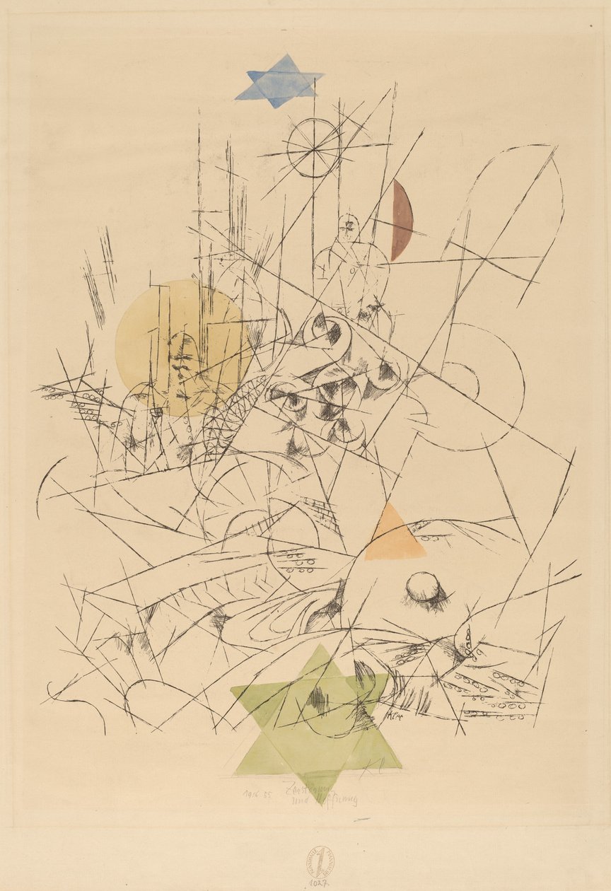 Umut ve Yıkım by Paul Klee