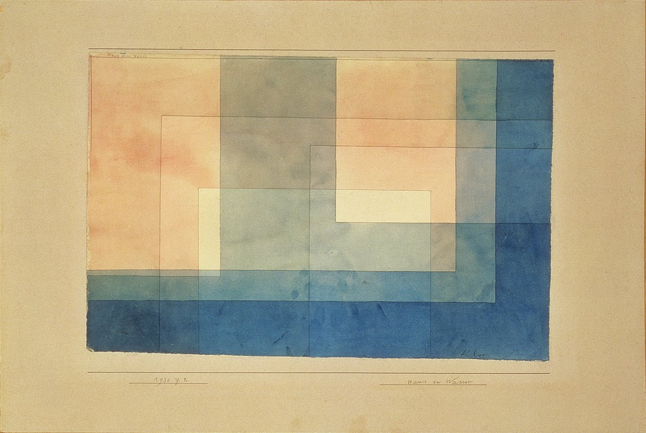 sudaki ev by Paul Klee