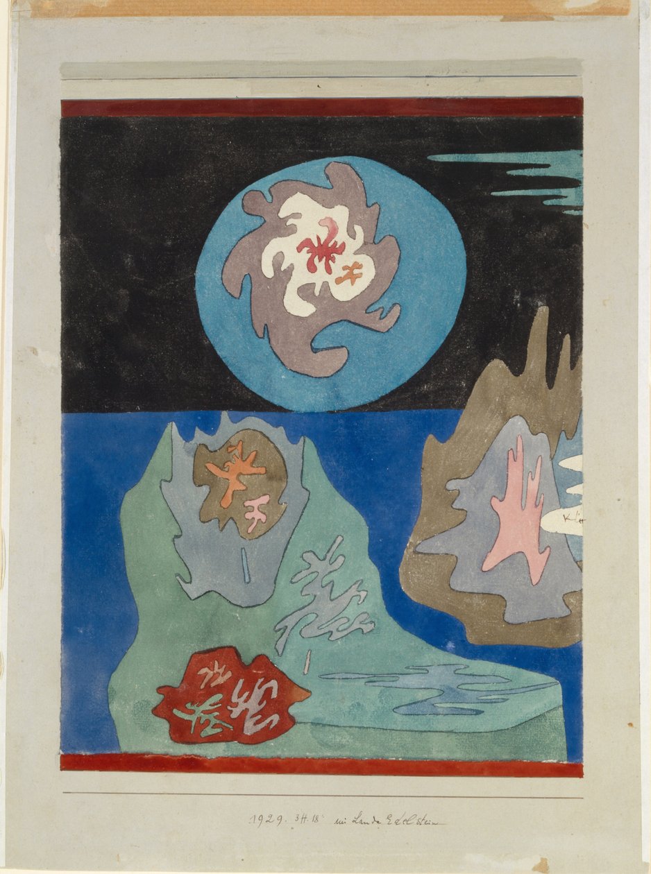 Mücevher Ülkesinde, 1929. by Paul Klee