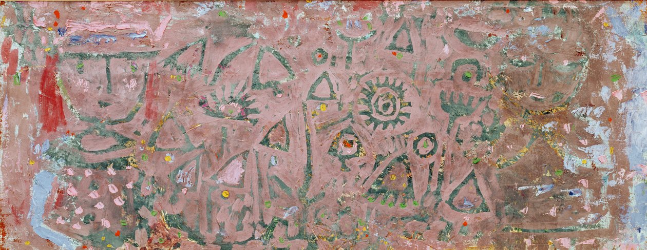 çiçek bahçesinde by Paul Klee