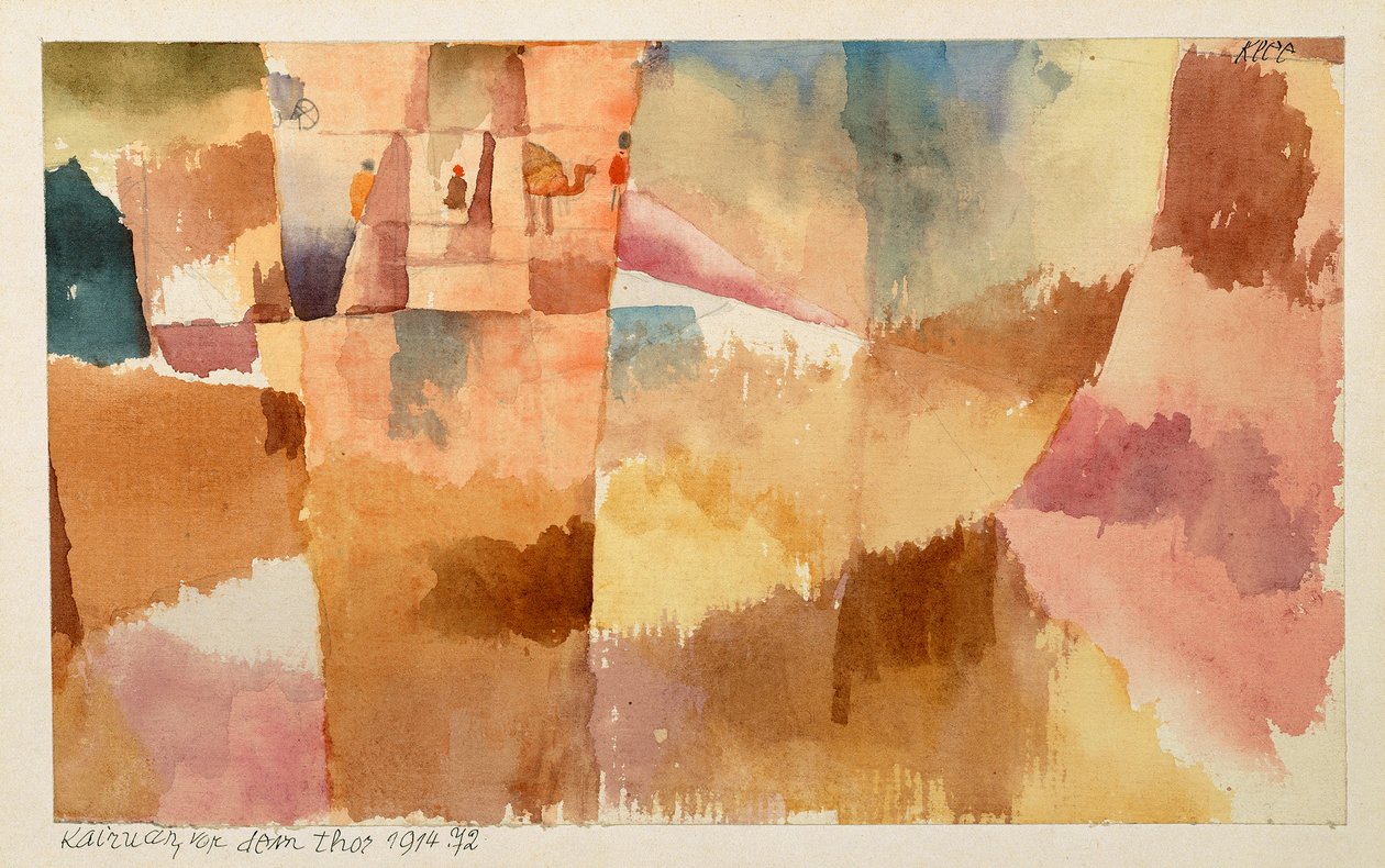 Kairouan, Kapılardan Önce. by Paul Klee