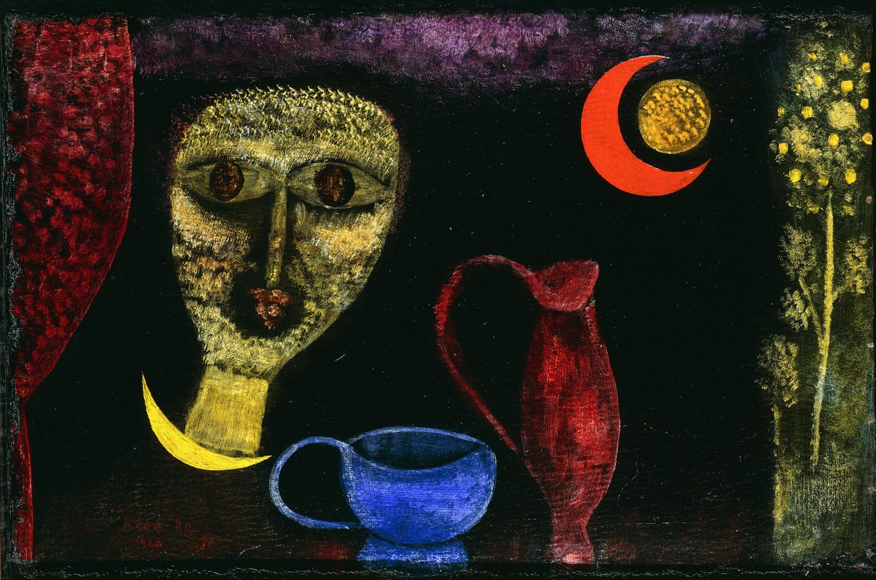 Seramik Mistik (Natürmort tarzında) by Paul Klee