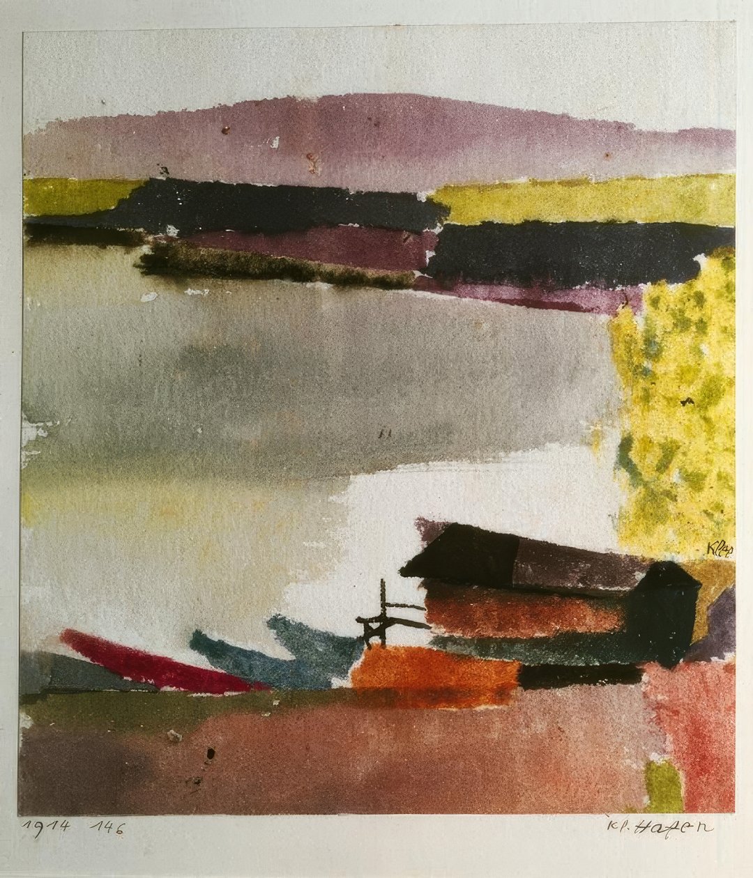 Küçük liman by Paul Klee