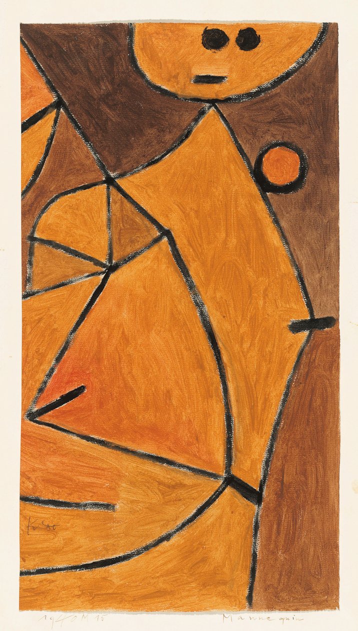 Manken, 1940. by Paul Klee