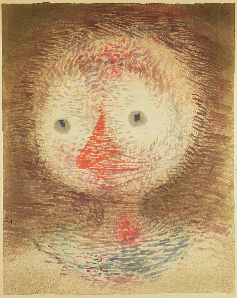 Maske: Aptal Kız by Paul Klee