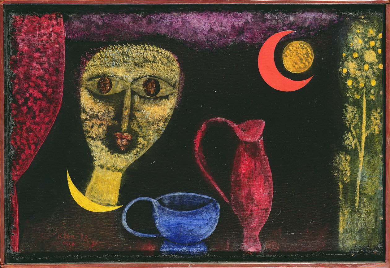 mistik çanak çömlek by Paul Klee