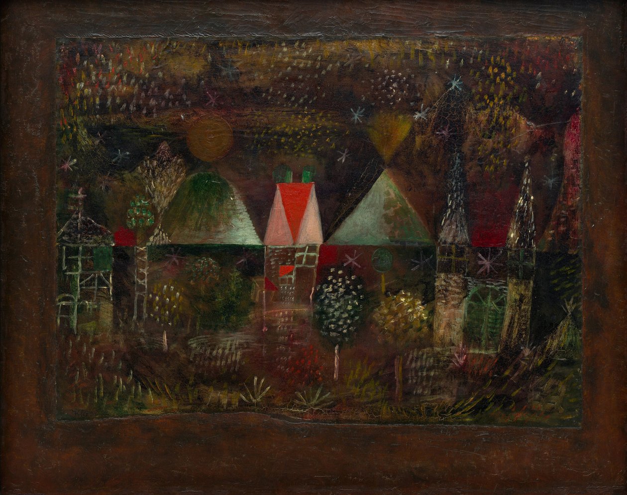 Gece Bayramı, 1921. by Paul Klee