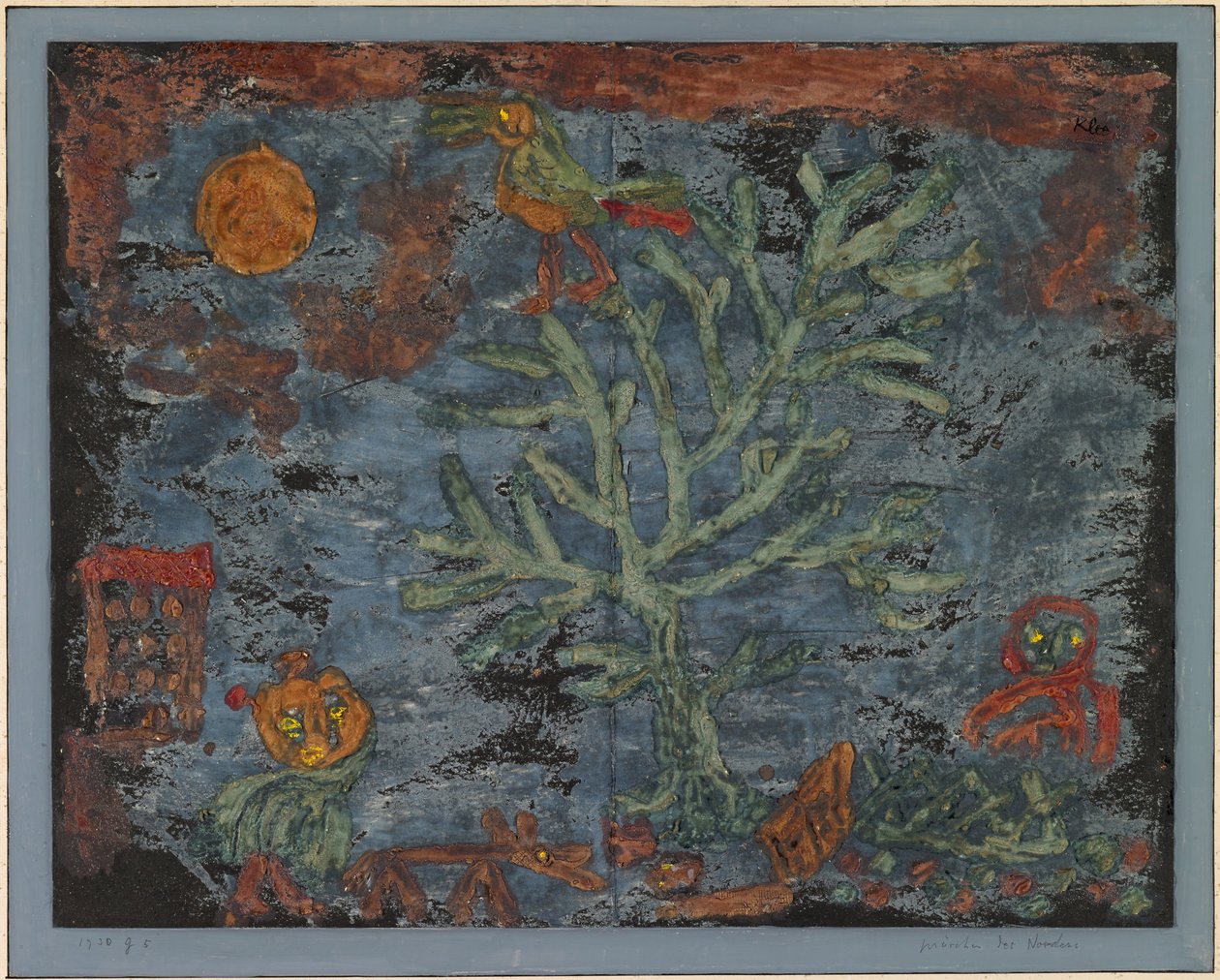 İskandinav Peri Masalı, 1930. by Paul Klee