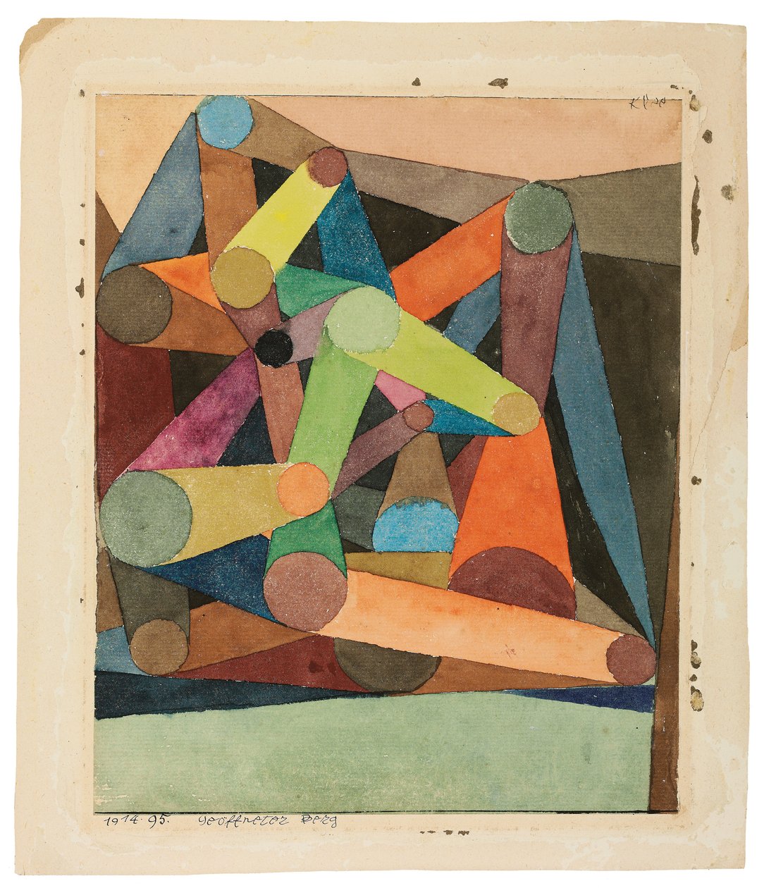 Açık Dağ by Paul Klee