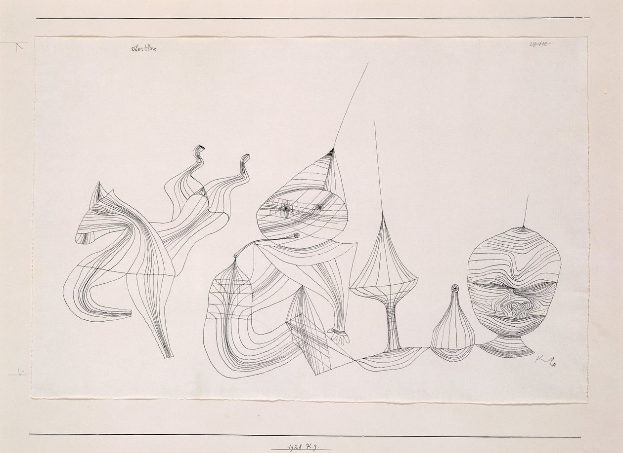 imalar; Oberton by Paul Klee