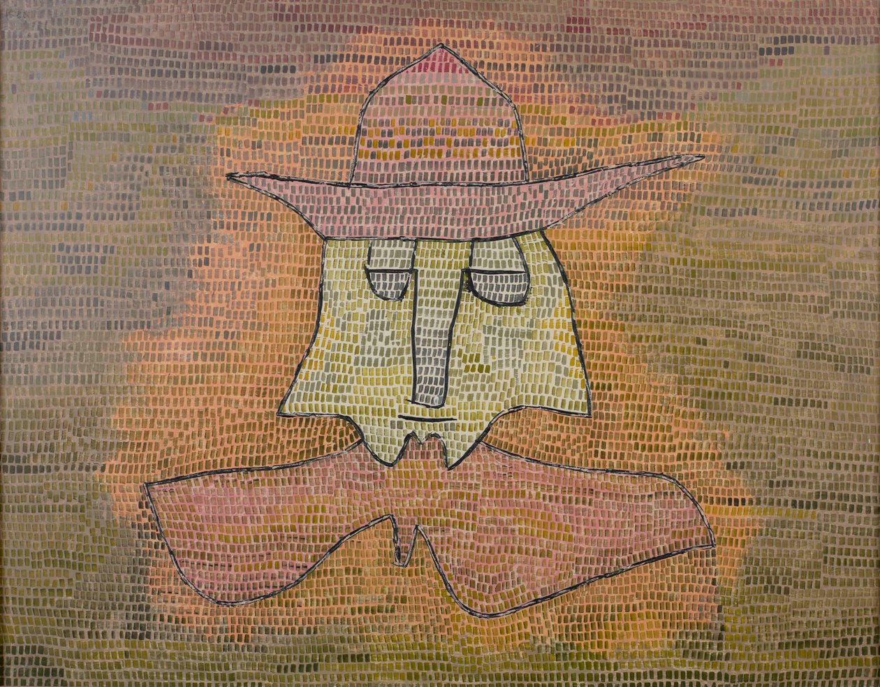 Papaz Kohl, 1932. by Paul Klee