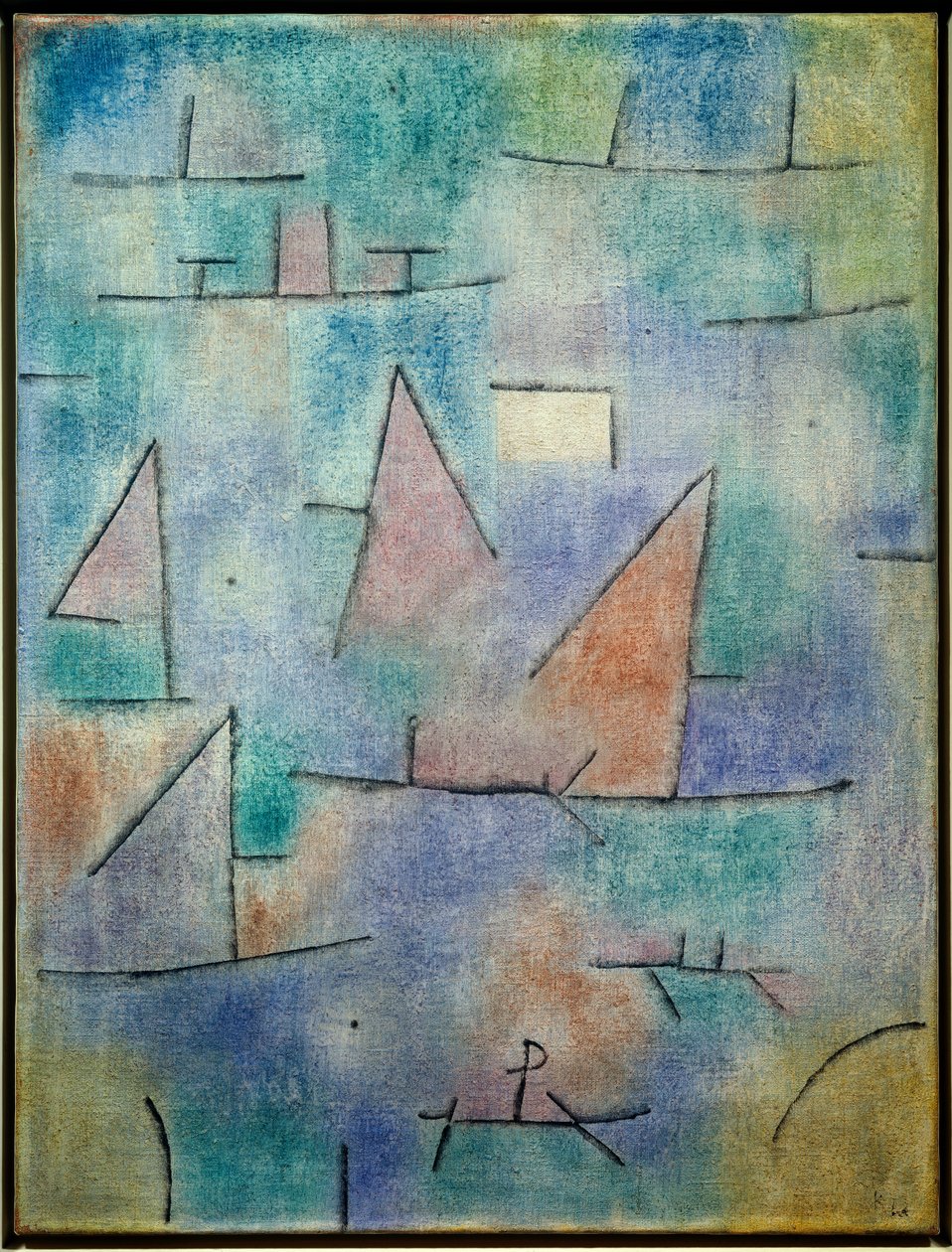 Liman ve Yelkenliler by Paul Klee