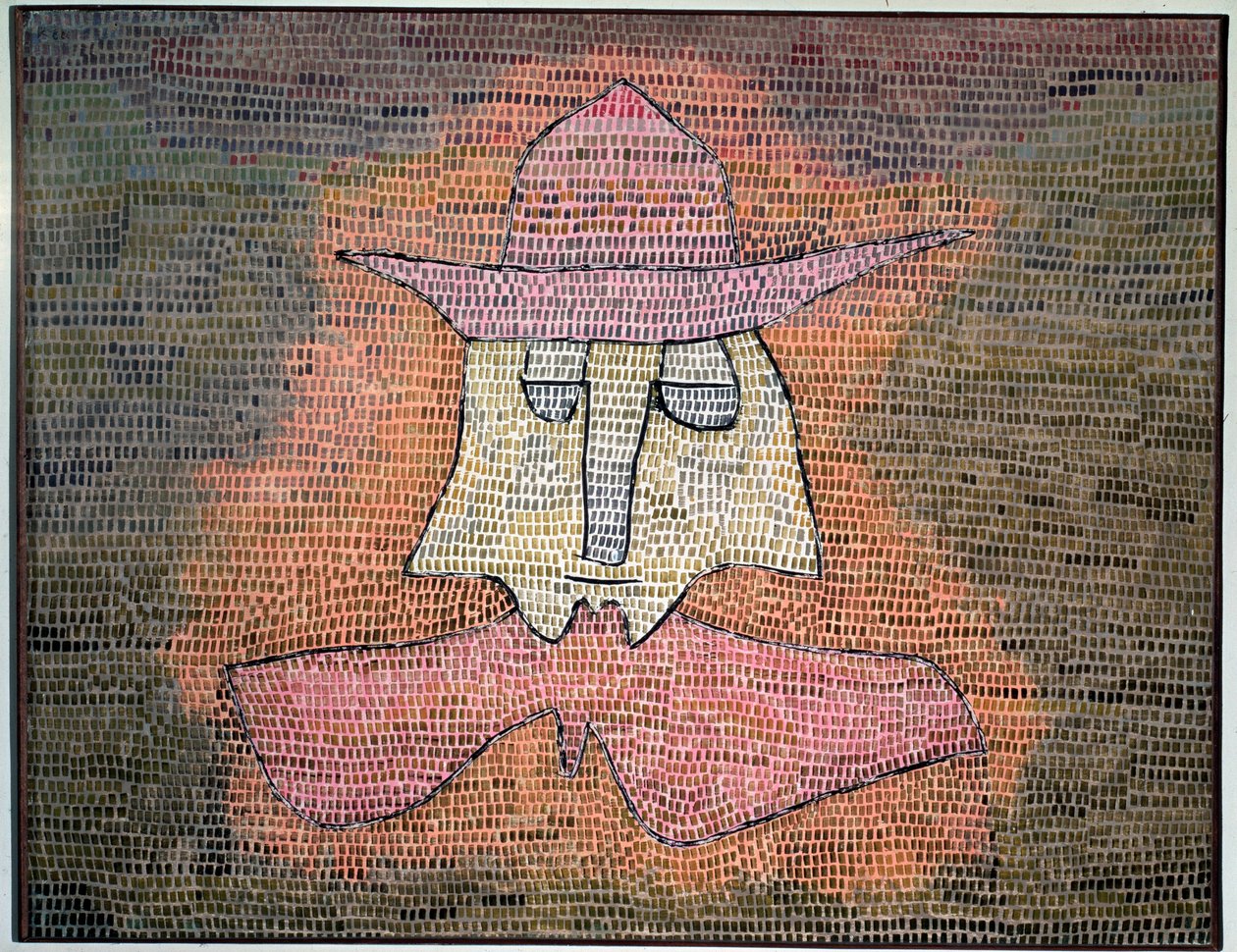Muhterem Kol'un Portresi - Resim by Paul Klee
