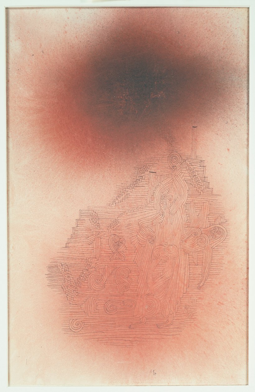 Golgotha'ya Giriş by Paul Klee