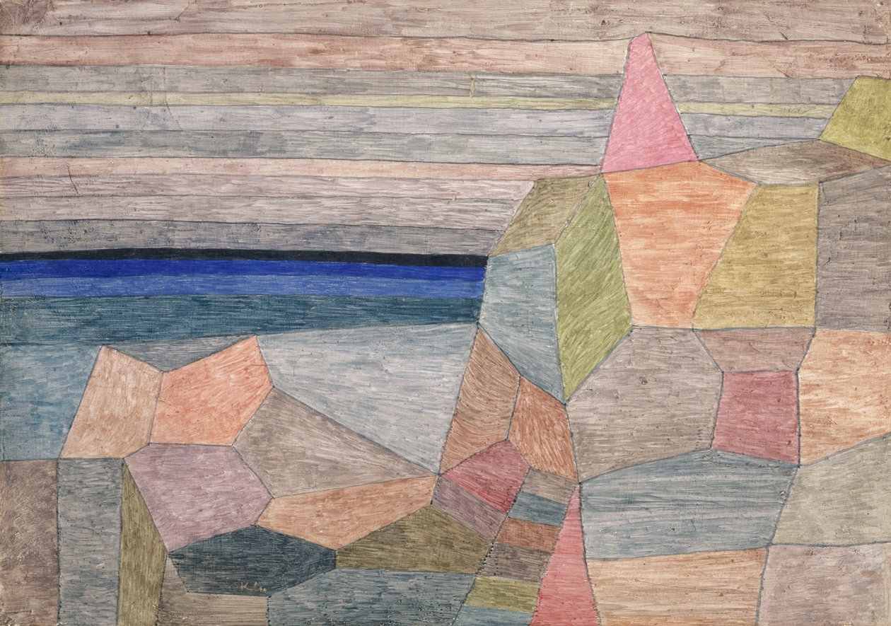 Promontorio Doktora, 1933. by Paul Klee