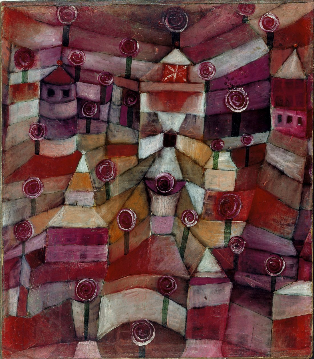 Gül bahçesi by Paul Klee