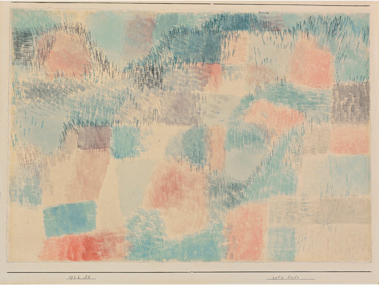 Rote Erde Kızıl Toprak, 1926. by Paul Klee