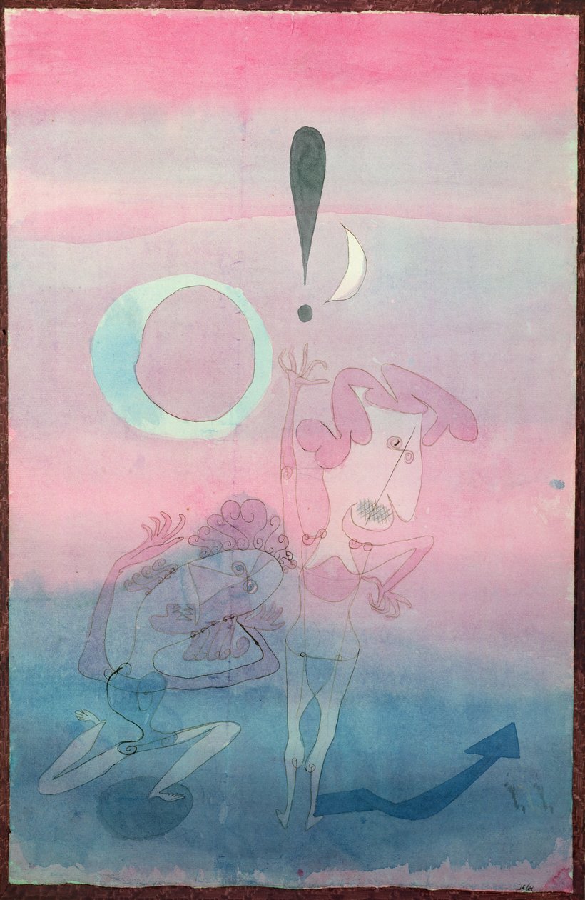 'Yalan Yemin' balesinden bir sahne by Paul Klee