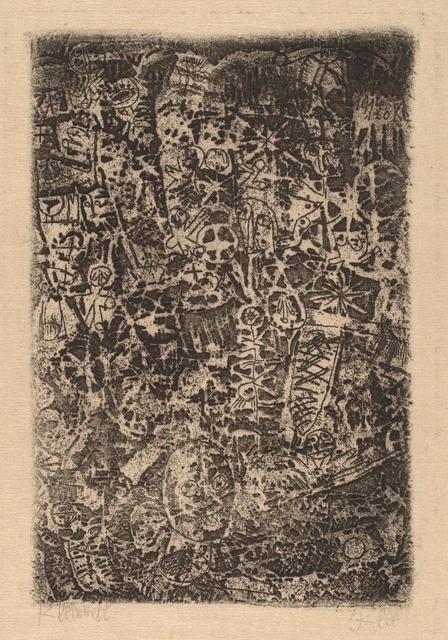 Küçük dünya by Paul Klee