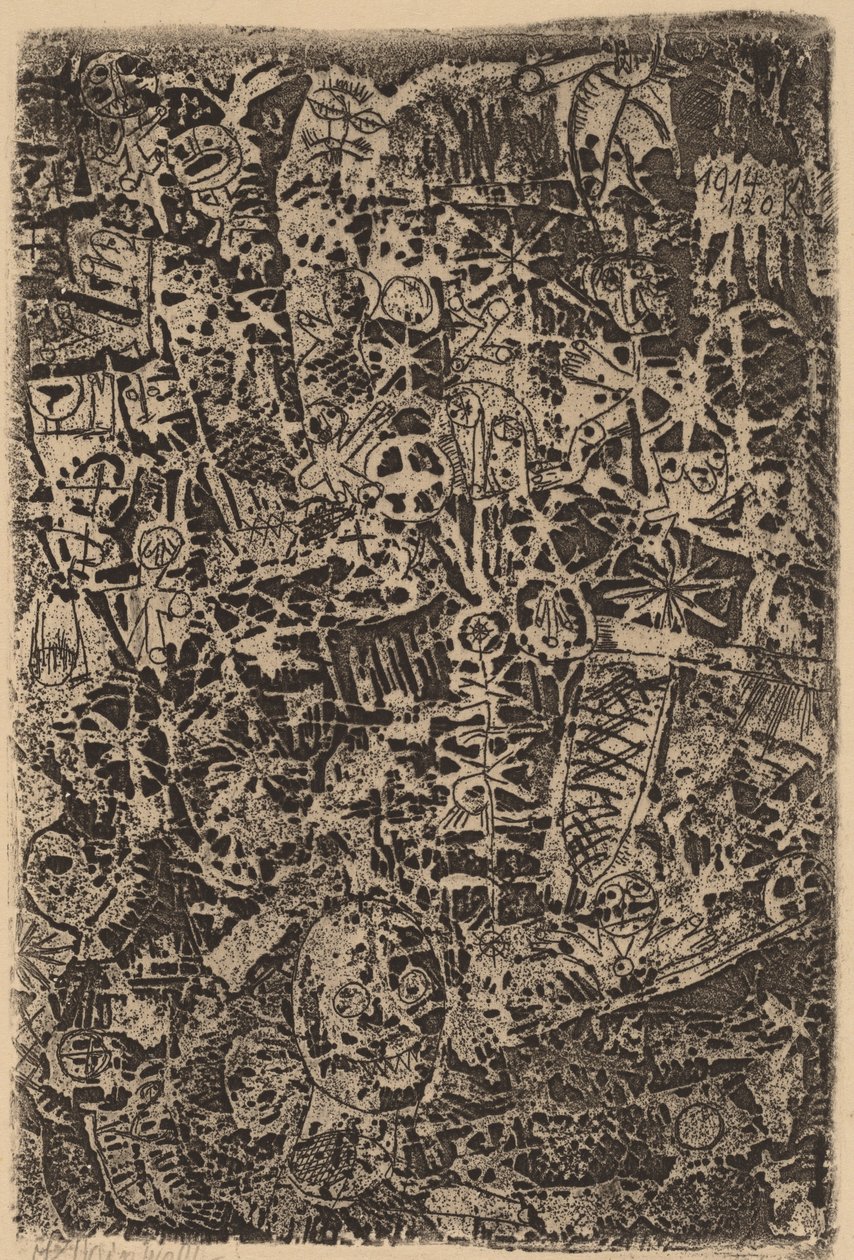 Küçük Dünya, 1914. by Paul Klee