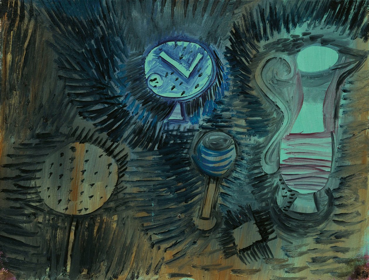 Natürmort, 1924. by Paul Klee