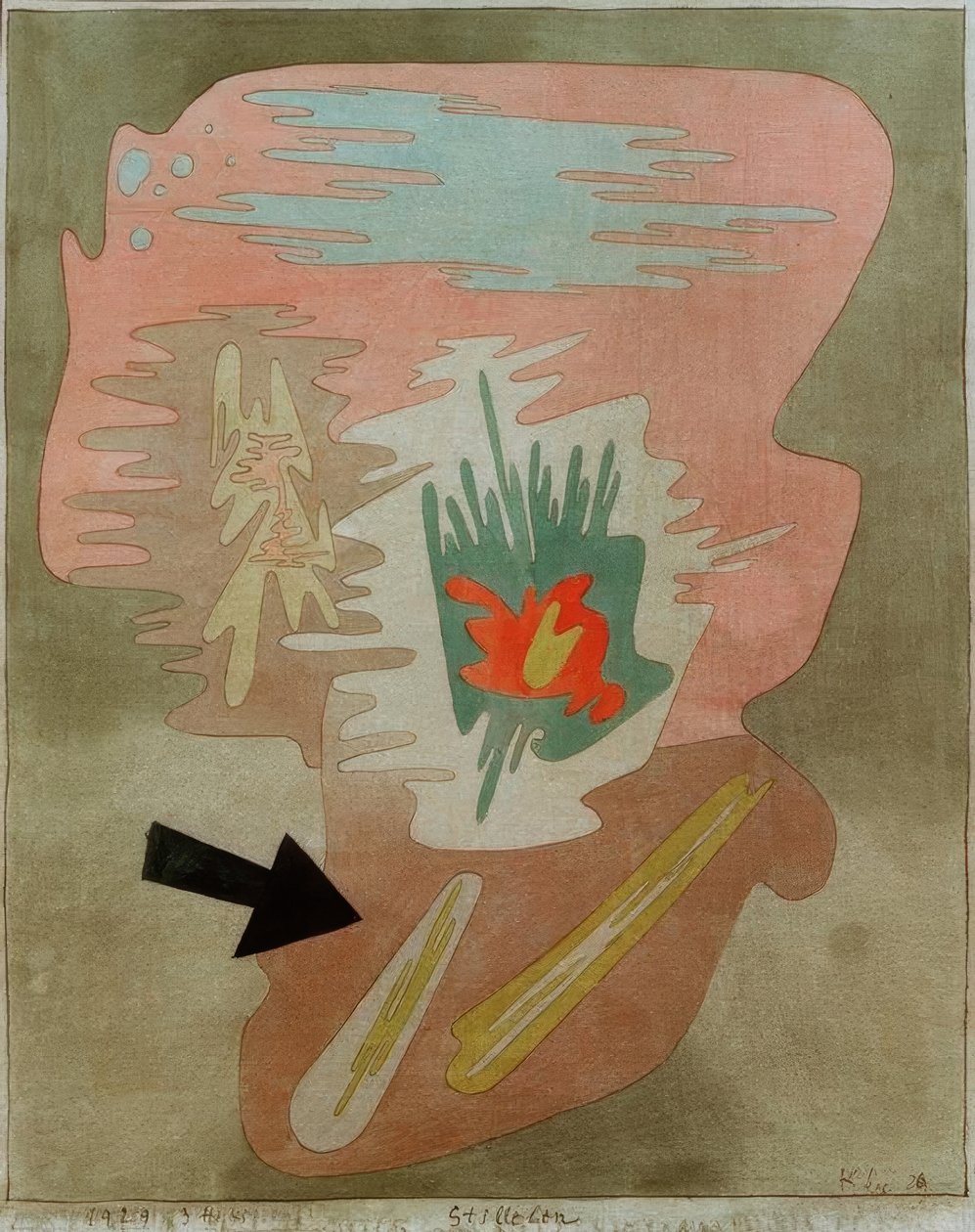 Natürmort by Paul Klee