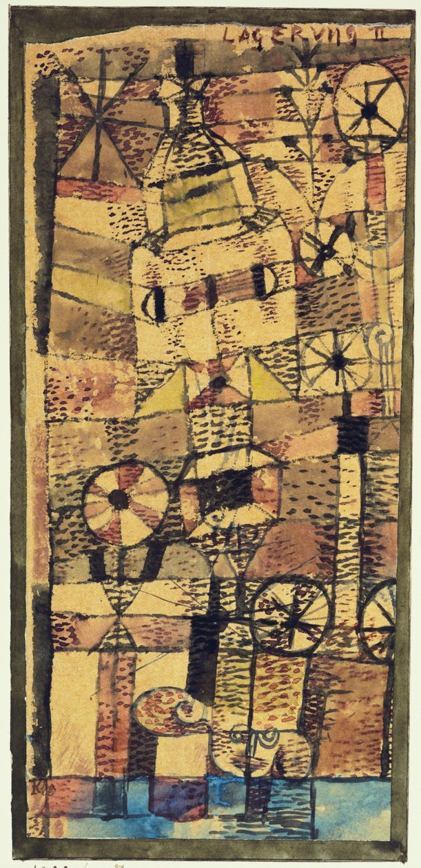 Tabakalaşma II by Paul Klee