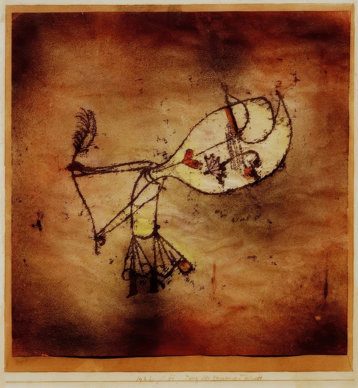 yas tutan çocuğun dansı by Paul Klee