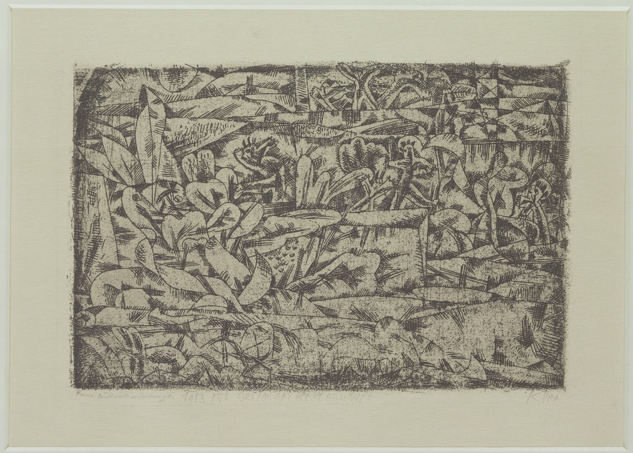 Tutku Bahçesi by Paul Klee